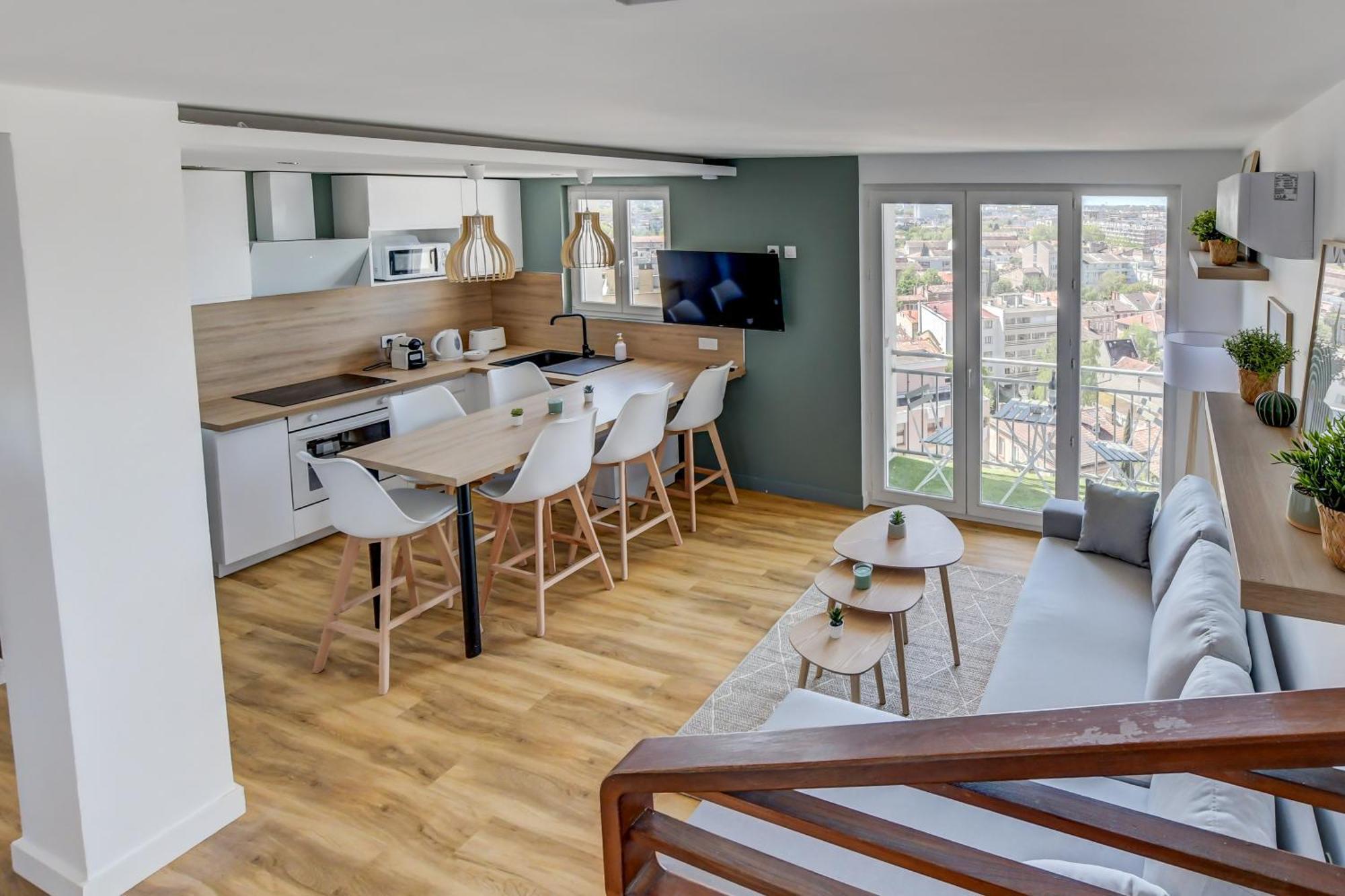 טולוז Sunset Duplex - Grand-Rond, Jardin Des Plantes, Centre-Ville, 2 Bdrs 60M2, Ac, Free Public Car Park 200M Away, Netflix - T3 60M2 Avec Clim, Parking Public Gratuit A 200M מראה חיצוני תמונה