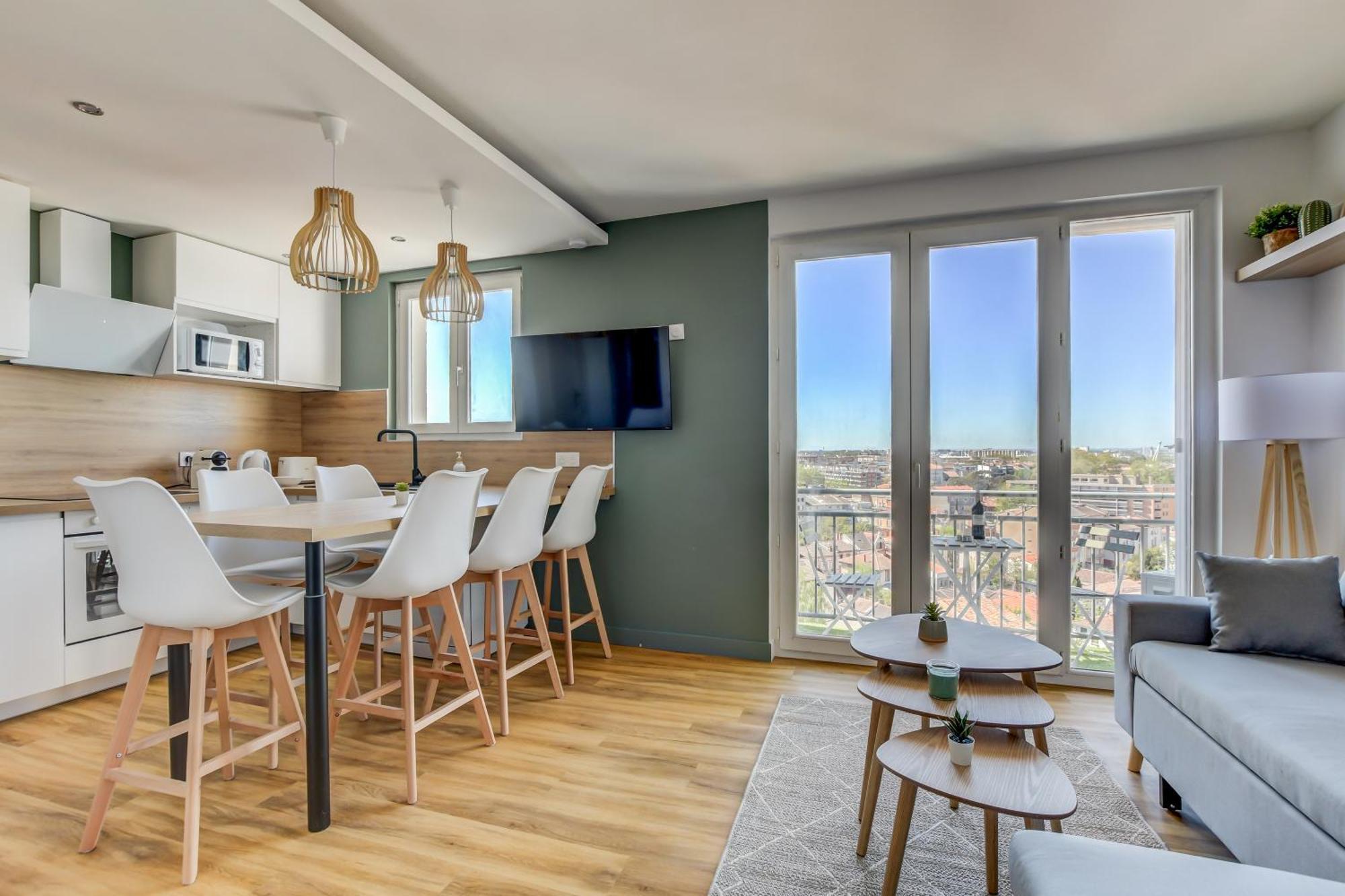 טולוז Sunset Duplex - Grand-Rond, Jardin Des Plantes, Centre-Ville, 2 Bdrs 60M2, Ac, Free Public Car Park 200M Away, Netflix - T3 60M2 Avec Clim, Parking Public Gratuit A 200M מראה חיצוני תמונה